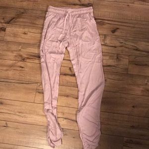 Pink joggers